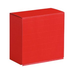 pudełko prezentowe kwadrat czaerwone